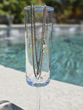Vintage Solid 925 Sterling Silver Italian Necklace Chain